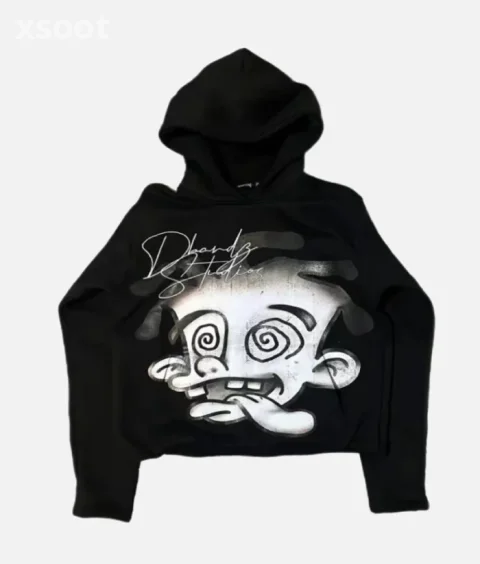 Buy Billionaire Studios Dloo Black Hoodie Online | Authentic Premium Streetwear Hoodie