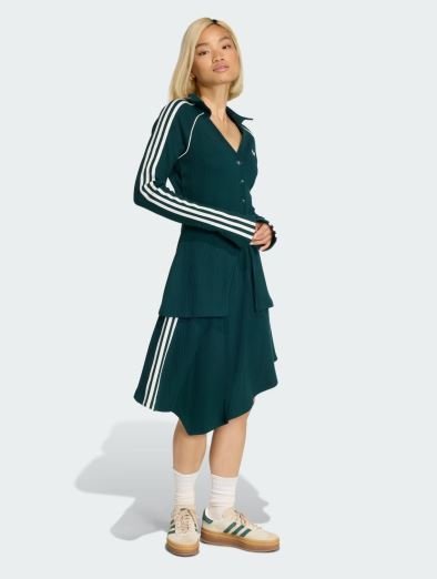 Buy Authentic Adidas Originals Waffle Asymmetric Skirt Online | Women's Retro-Inspired Streetwear Skirt