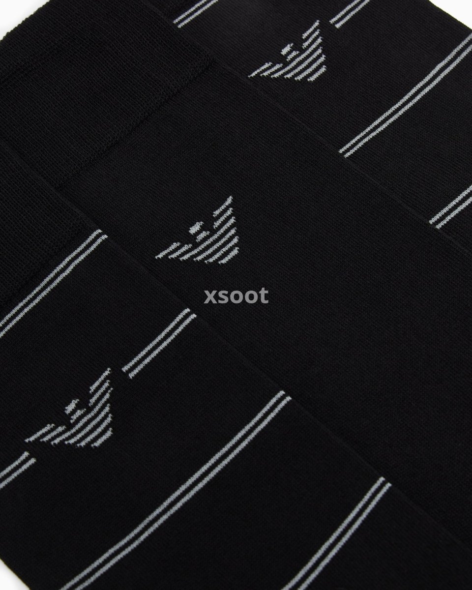 Buy ASV Pattern Mix Sock 3-Pack | Curated Streetwear Crew Socks for Everyday Style