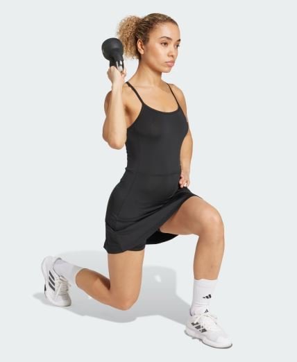 Buy Train Essentials Workout Dress with Integrated Shorts Online