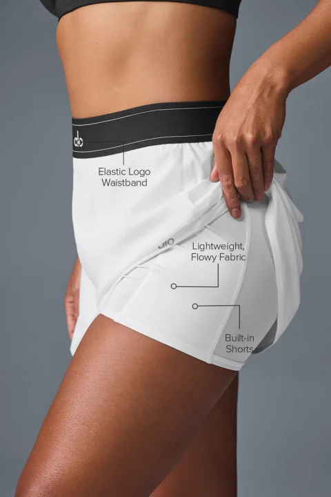 Buy Alo Yoga Match Point Tennis Skirt | Women's Athletic Tennis Skort for Performance and Everyday Activewear