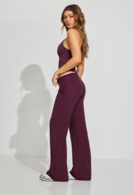 Buy Garage Snatch Booty Stretch Terry Pants | Flattering Fit High-Waisted Lounge Pants for Women