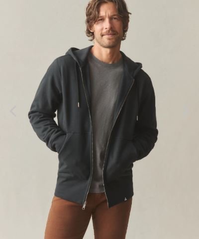 Buy American Giant Classic Full Zip Hoodie Online | Heavyweight Thermal Winter Jacket
