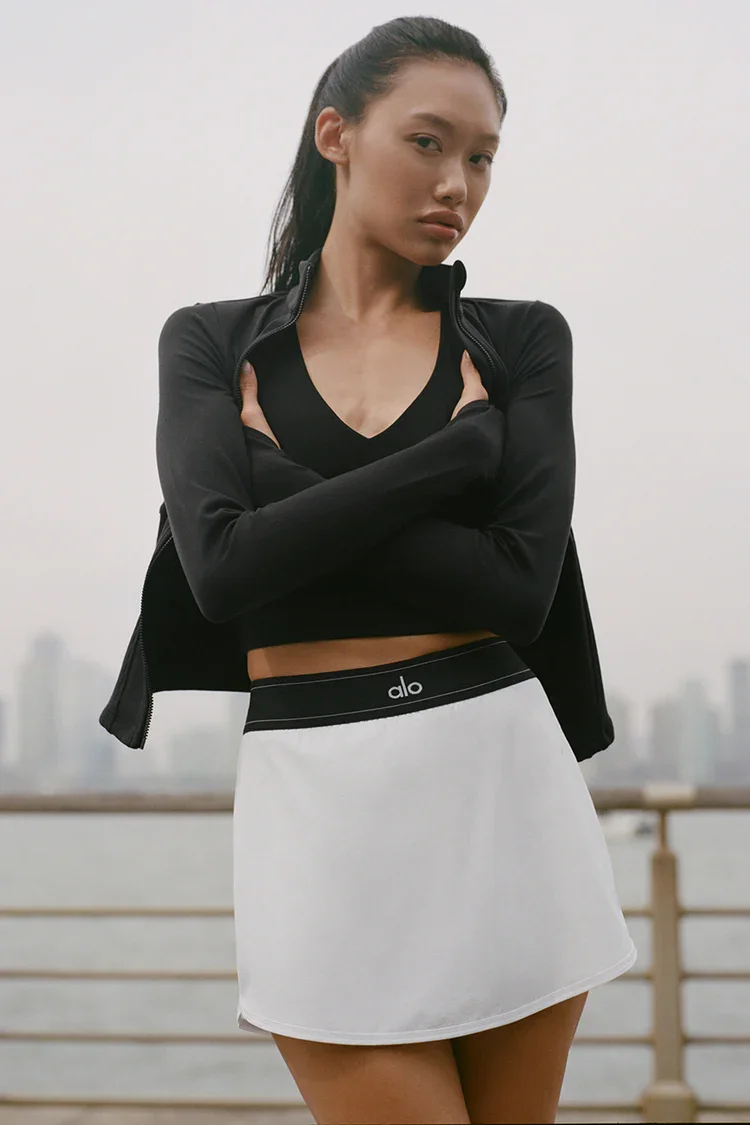 Buy Alo Yoga Match Point Tennis Skirt | Women's Athletic Tennis Skort for Performance and Everyday Activewear