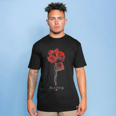 Buy Authentic Retro 4 Bred Barbed Roses Custom Sneakers Online