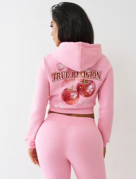 Buy Cherry Shrunken Zip Up Hoodie Online | Premium Everyday Comfort Zip Hoodie
