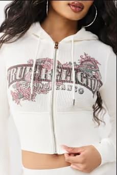 Buy Waffle Knit Contour Zip Up Hoodie Online | Premium Oversized Cozy Outfit