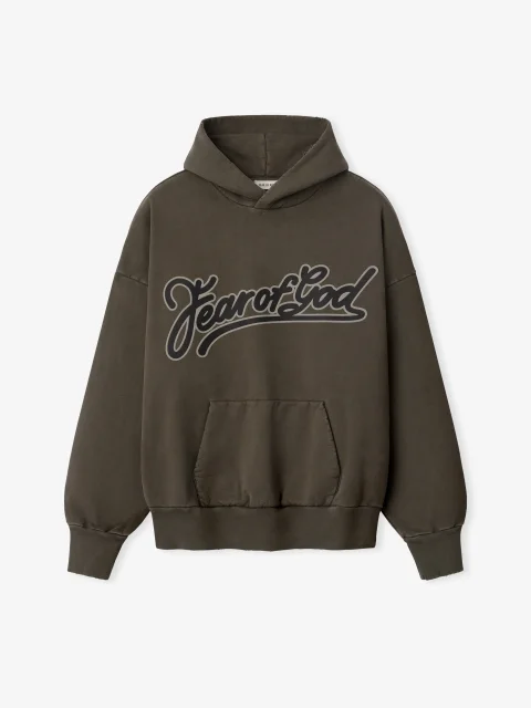 Buy Fear Of God Classic Pocket Hoodie Online | Extra Long Sleeve Cozy Pullover