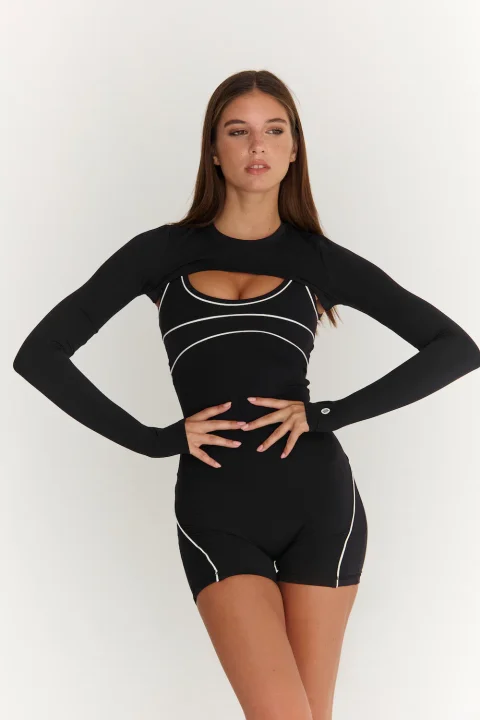 Buy Authentic Astoria Airvive Shrug Black Fitness Sleeve Online