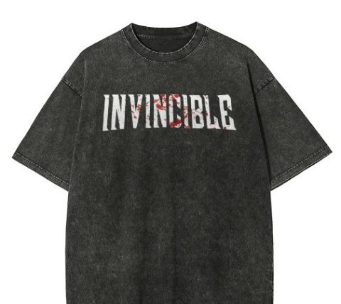Buy Authentic Vintage Oversized T-Shirt Invincible Graphic Tee