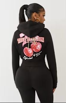Buy Cherry Shrunken Zip Up Hoodie Online | Premium Everyday Comfort Zip Hoodie