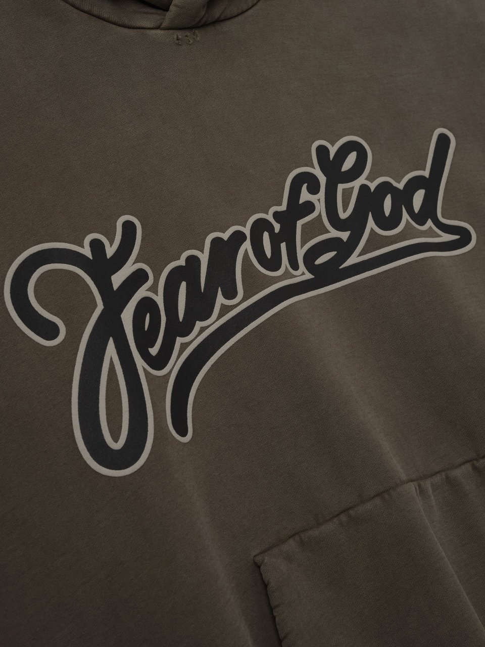 Buy Fear Of God Classic Pocket Hoodie Online | Extra Long Sleeve Cozy Pullover