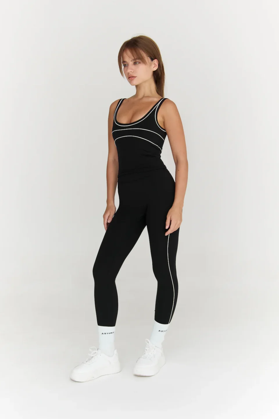 Buy Authentic Astoria Airvive Full Length Leggings Black Cream Online