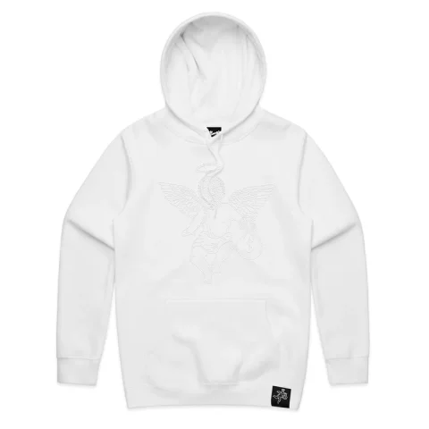 Buy Rhinestone Ski Mask Angel Hoodie Online | Heavyweight Streetwear Hoodie