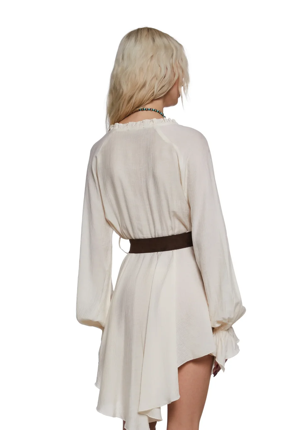 Buy Alana Frills Wrap Dress Online | Chic & Versatile Women's Ruffle Wrap Dress