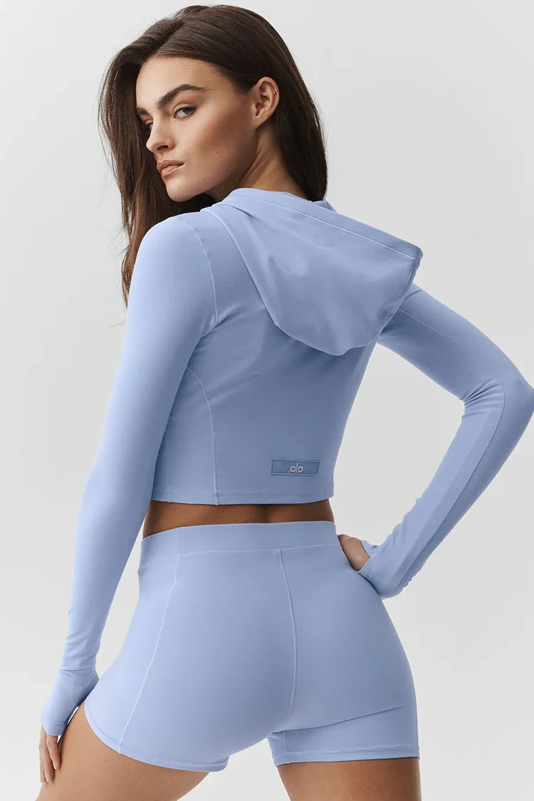 Buy Alo Yoga Alosoft Sincere Fitted Jacket Online | Buttery Soft Performance Jacket