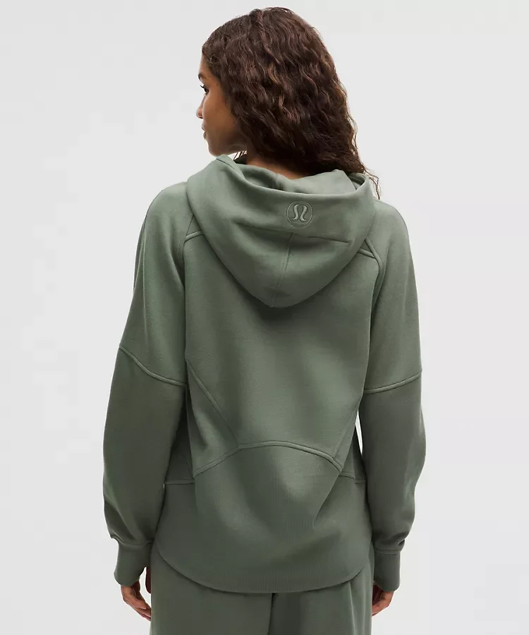 Buy Scuba Oversized Half-Zip Hoodie Long Online | Extended Length Oversized Hoodie