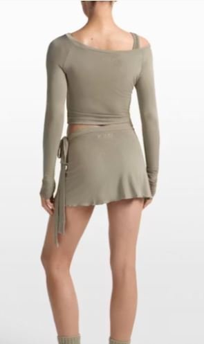 Buy Women's Wrap Skirt Online | Elegant Adjustable Tie-Waist Casual Skirt