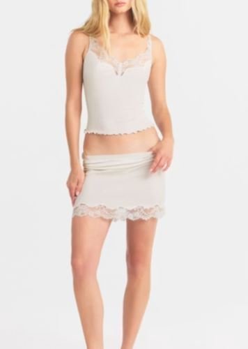 Buy Lace Mini Skirt Online | Elegant Women's Floral Lace Mini Skirt for Chic Everyday Style