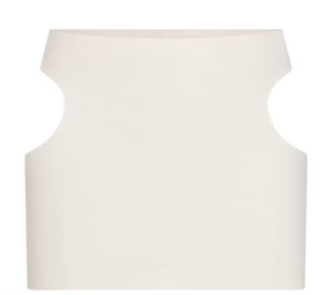 Buy Cotton Jersey Cut-Out Mini Skirt Jasper Online | Soft Casual Women's Cut-Out Mini Skirt