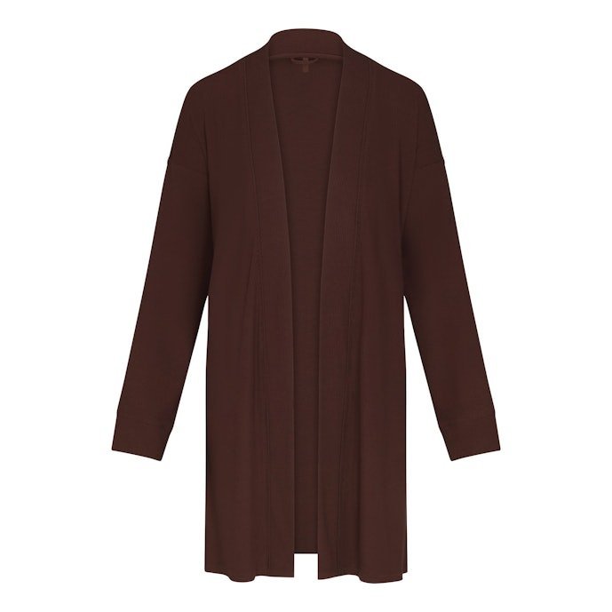 Buy Soft Lounge Robe Cocoa Online | Ultra-Soft Women's Cozy Lounge & Sleep Robe