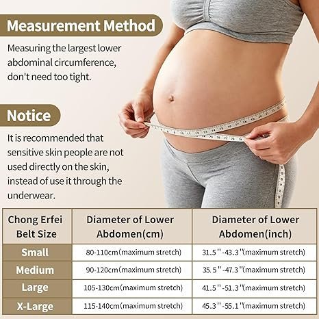 Buy ChongErfei 3-in-1 Maternity Support Belt Online | Pregnancy Belly Band for Back, Hip & Pelvic Support