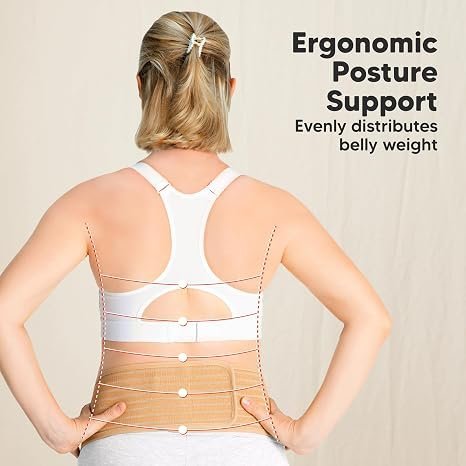 Buy KeaBabies Pregnancy Belly Band Online | Soft Breathable Maternity Belly Support Belt for Back & Pelvic Relief