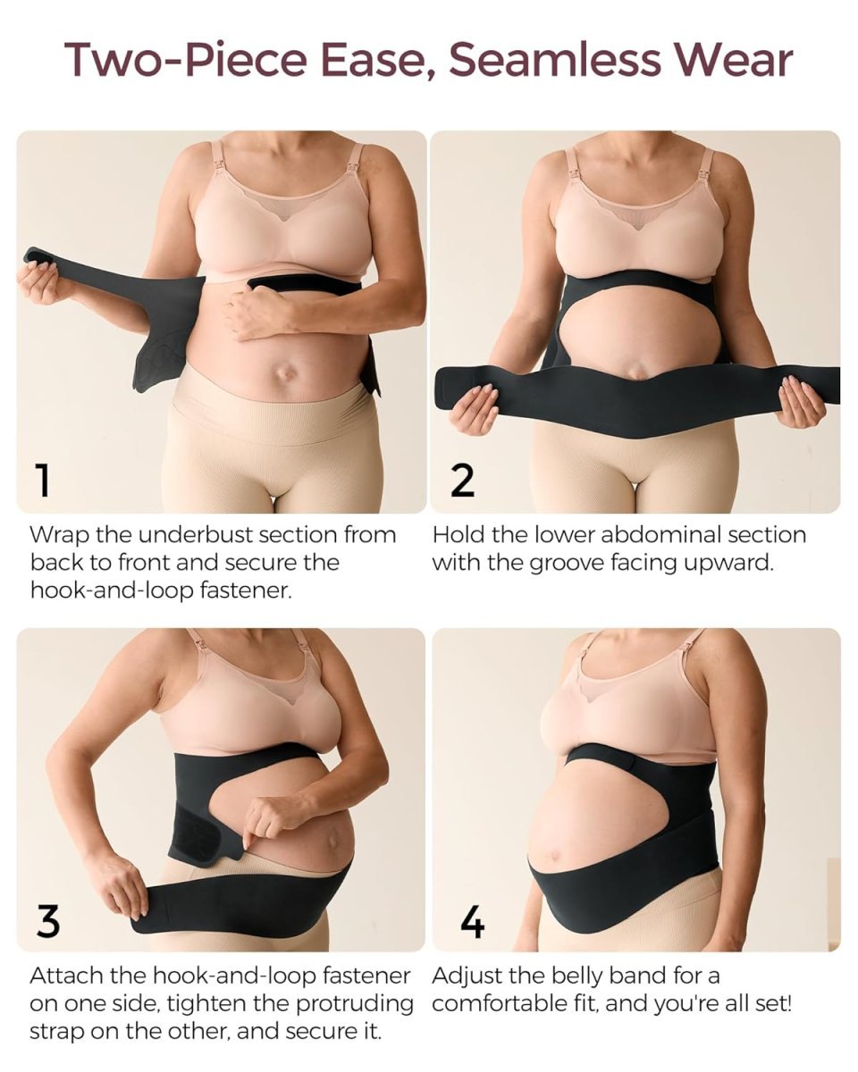 Buy Momcozy Pregnancy Belly Band Online | CozySupport Ergonest Maternity Belly Band for Back & Belly Support